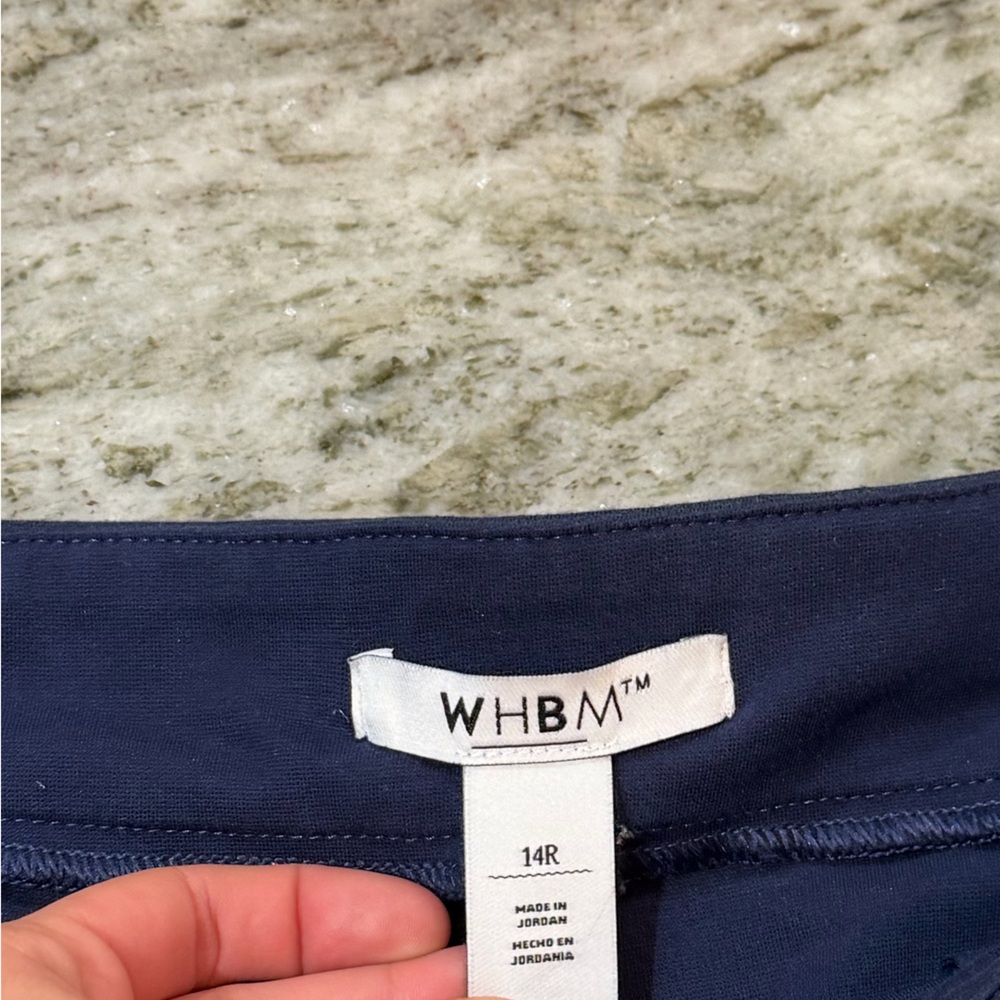 WHBM Jolie Button Straight Luxe Stretch Pant
Size 14 Regular - Picture 6 of 10